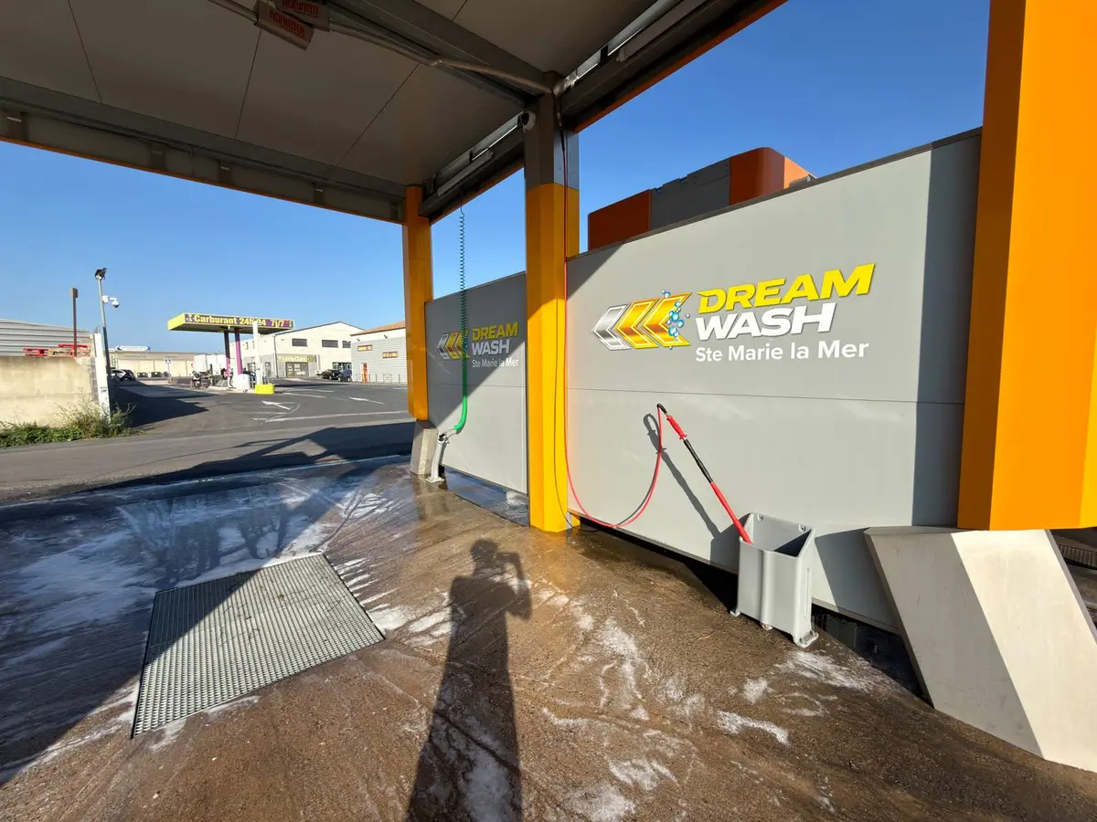Piste de lavage haute pression Dream Wash à Sainte-Marie-la-Mer